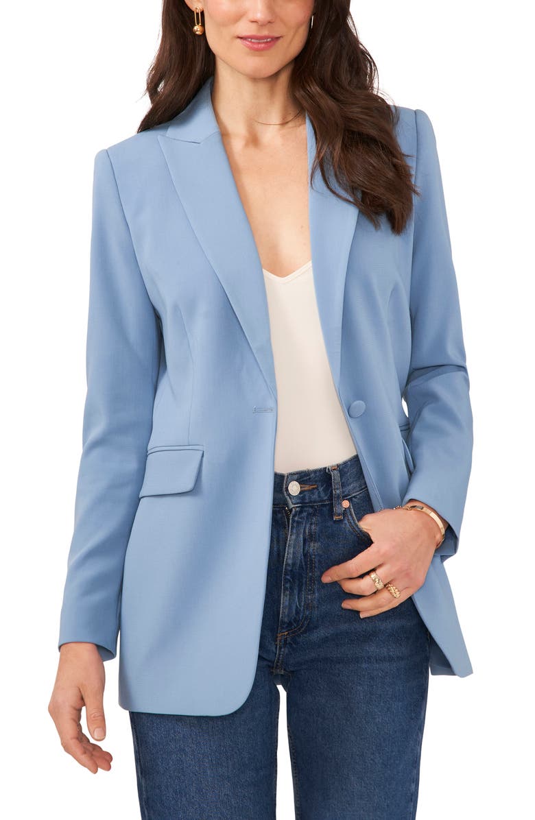 Vince Camuto One-Button Blazer, Main, color, 