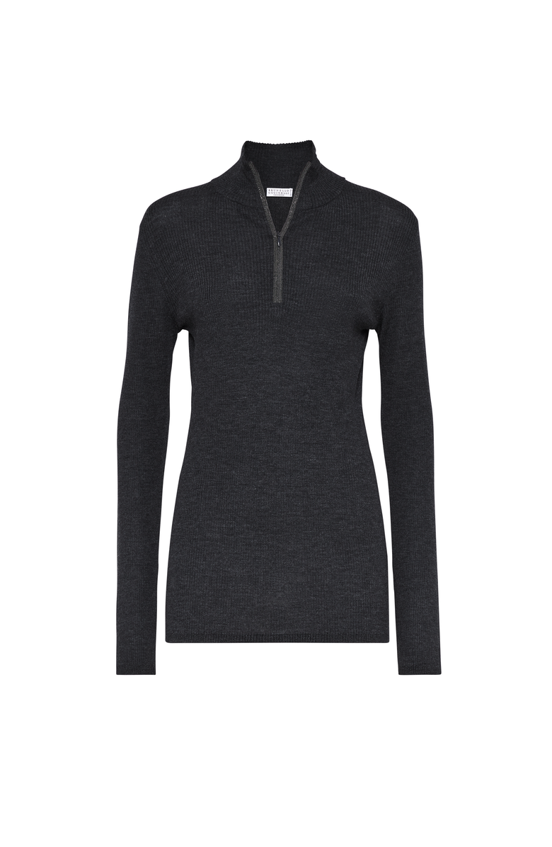 Brunello Cucinelli Lightweight sweater, Main, color, Anthracite