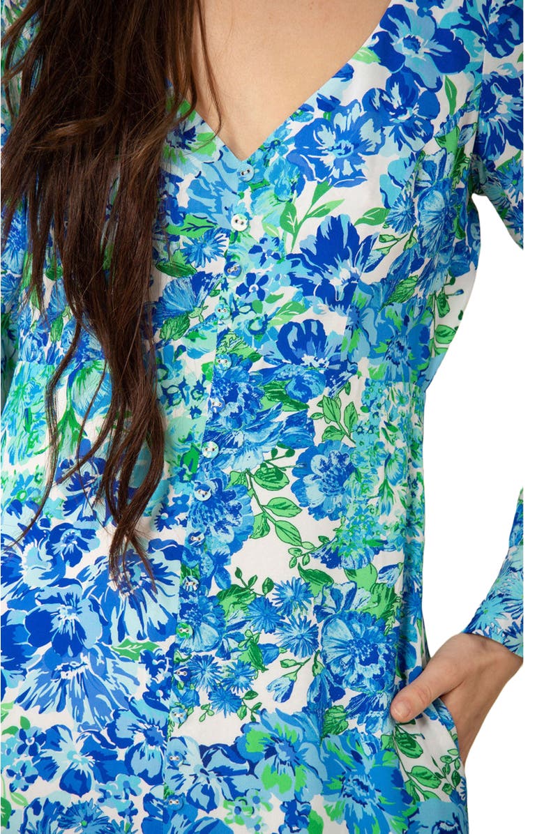 Hale Bob Rylee Midi Dress, Alternate, color, 