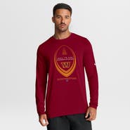 Nike Men's Nike Burgundy Washington Commanders Legend Icon Dri-FIT Long Sleeve T-Shirt