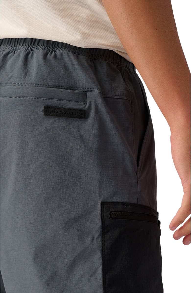 Backcountry Wasatch Ripstop Short - Men's, Alternate, color, Turbulence/Black