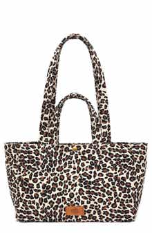 Sienna Leopard Print Cotton Tote
