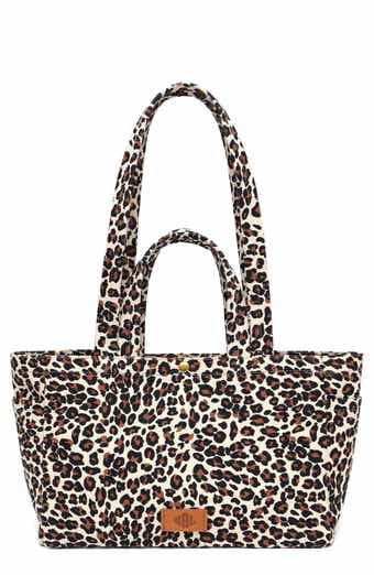 Sienna Leopard Print Cotton Tote