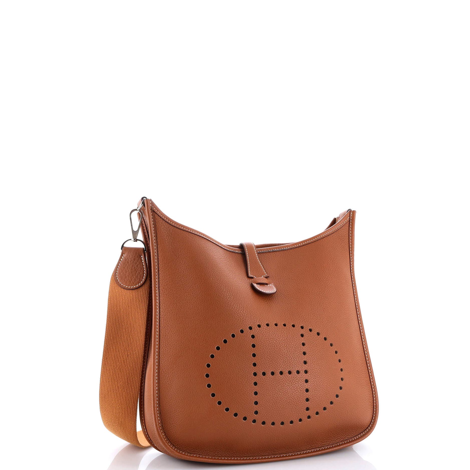 Pre-Owned Hermes Evelyne Bag Gen II Clemence PM, Alternate, color, 