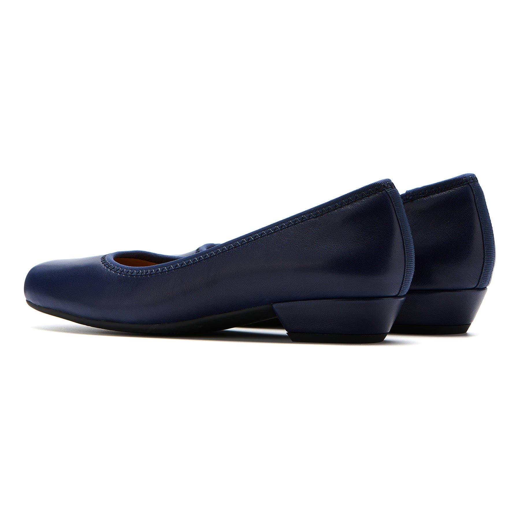 Via Pump, Alternate, color, Navy - Regular