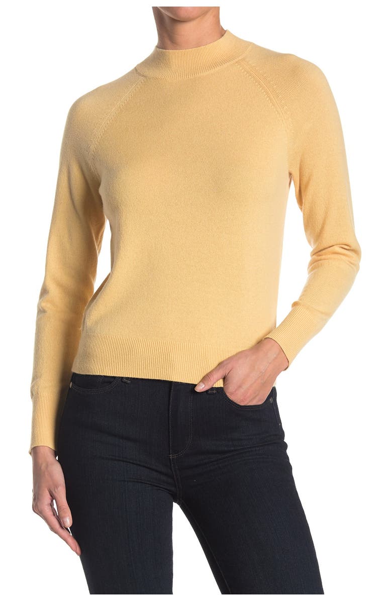 Everlane Cashmere Mock Neck Sweater, Alternate, color,