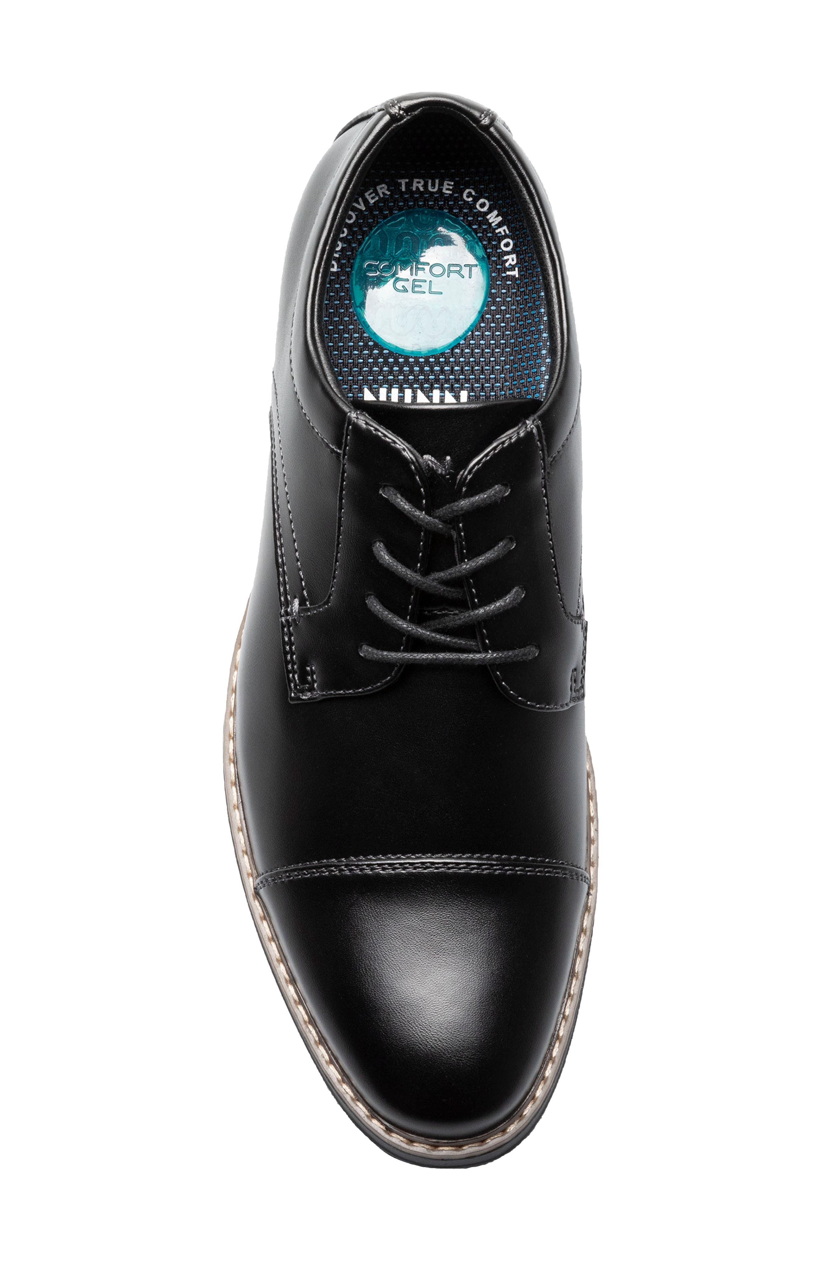 NUNN BUSH Carmelo Cap Toe Derby - Wide Width Available, Alternate, color, Black
