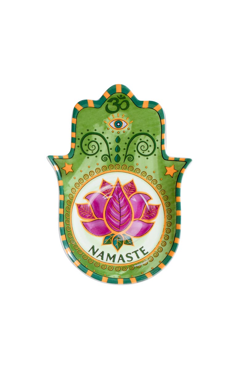Karma and Luck Budding Protection - Hamsa Plate, Main, color,