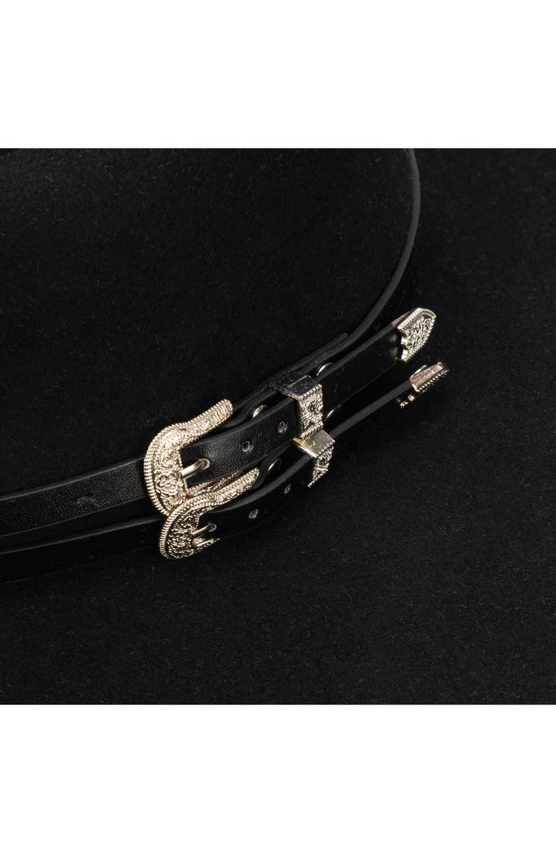 San Diego Hat Wool Bolero Hat, Alternate, color, Black