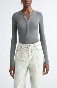 NACKIYÈ Insider Merino Wool & Silk Knit Top