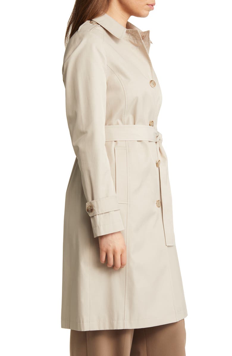 Via Spiga Water Repellent Trench Coat, Alternate, color, 