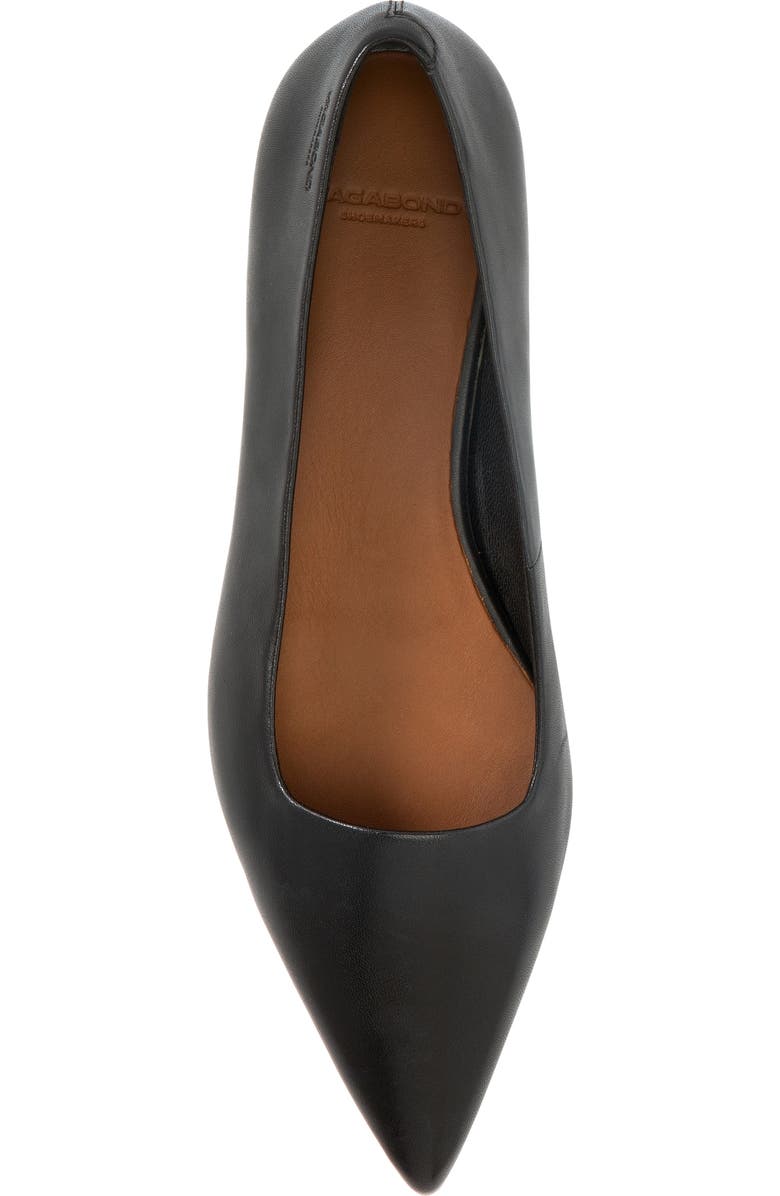 Vagabond Shoemakers Hermine Pointed Toe Flat, Alternate, color, Black