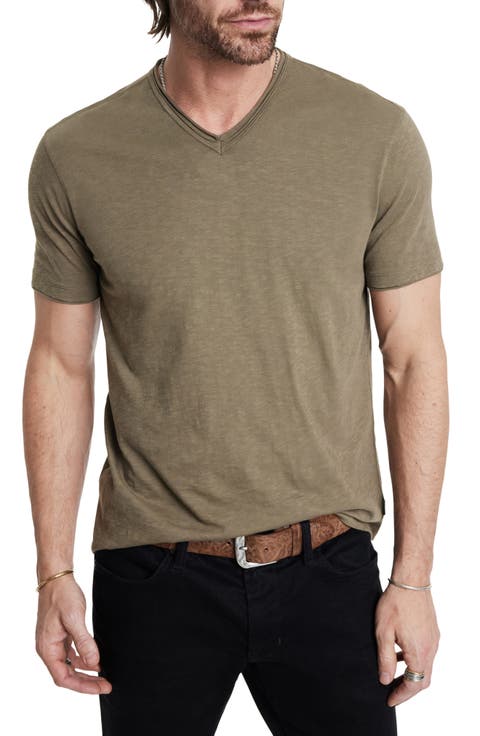 Miles Slub V-Neck T-Shirt