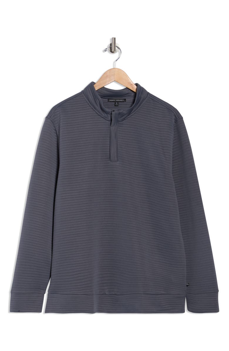 Robert Barakett Diego Quarter Zip Sweatshirt, Alternate, color, Cool Grey