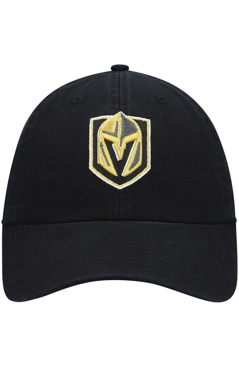 '47 Men's '47 Black Vegas Golden Knights Team Clean Up Adjustable Hat, Alternate, color, Black