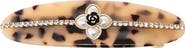 BY ADINA EDEN Pearl Flower W/ Rhinestone Hair Barrette