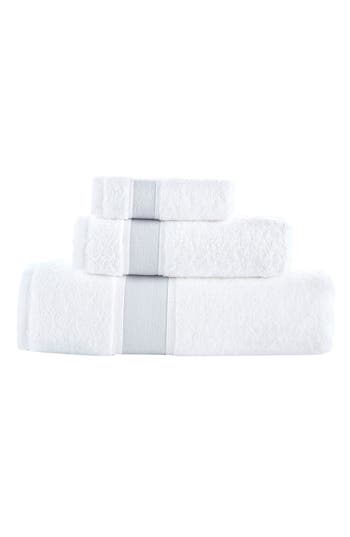 Brooks Brothers Ottoman Rolls Turkish Cotton 3-piece Bath Essential Towels In Multi