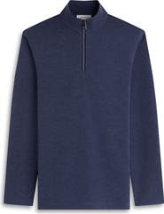 Bugatchi Soft Touch Quarter Zip Pullover