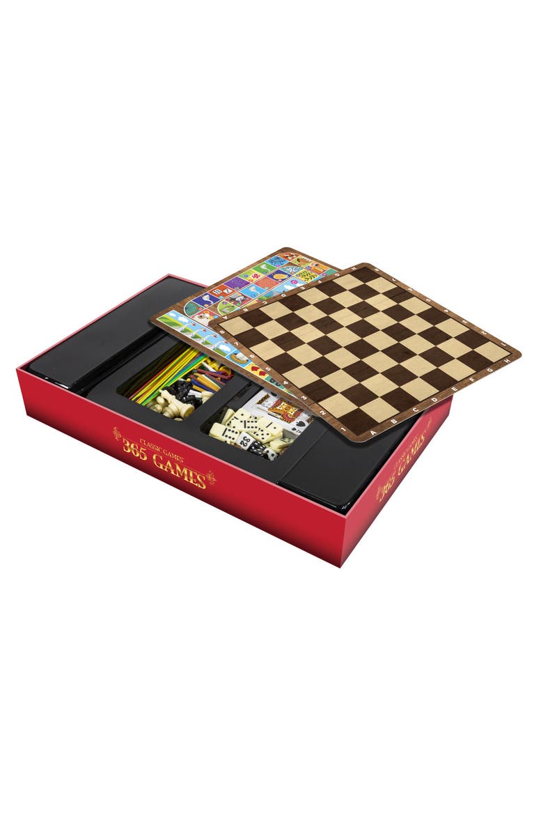 365 Games Classic Board & Card Games Set, Alternate, color, Multicolored