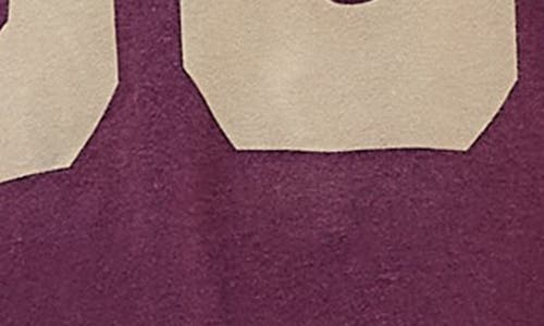 Bdg Urban Outfitters 98 Athletic Relaxed Fit Graphic T-shirt In Burgundy