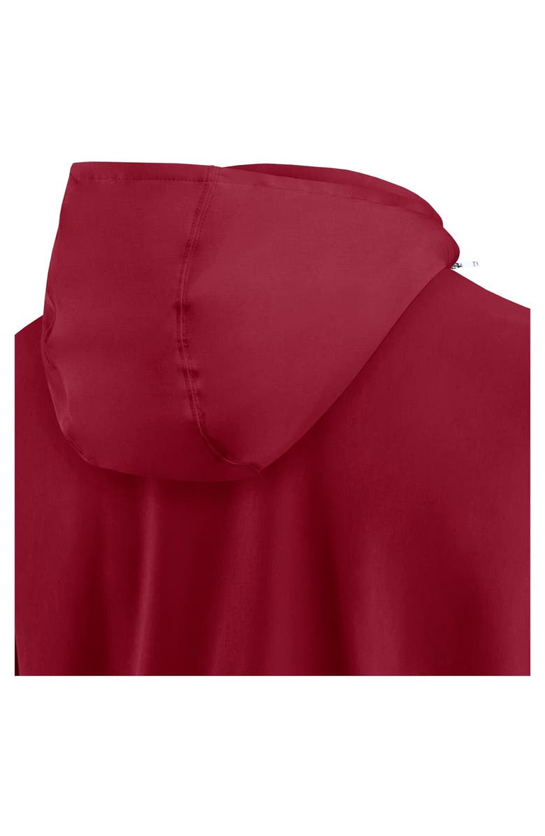 Jordan Brand Men's Jordan Brand Crimson Oklahoma Sooners Sideline Coaches Quarter-Zip Jacket, Alternate, color, Crimson