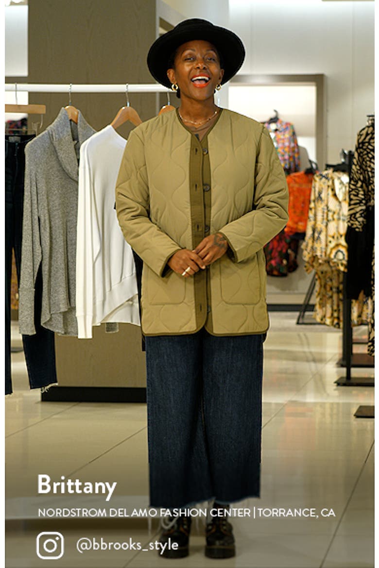 Elin Oversize Quilted Jacket video