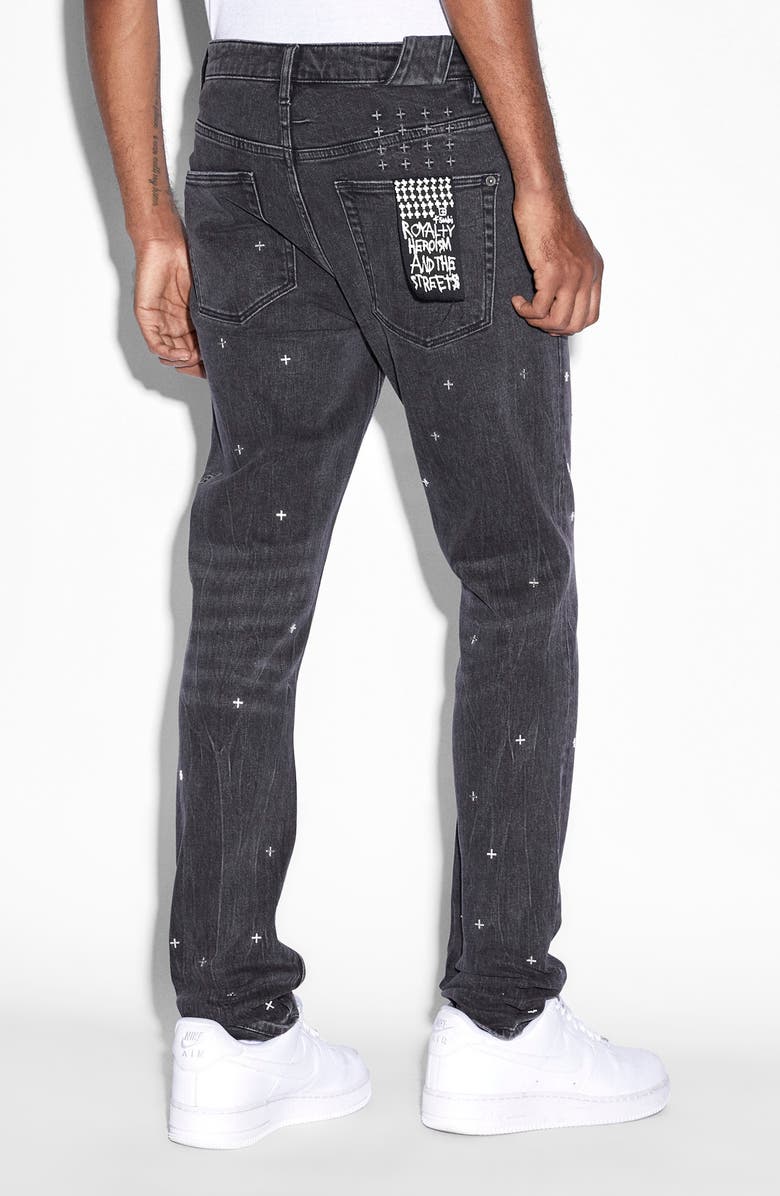 Ksubi Chitch Embroidered Skinny Jeans, Alternate, color,