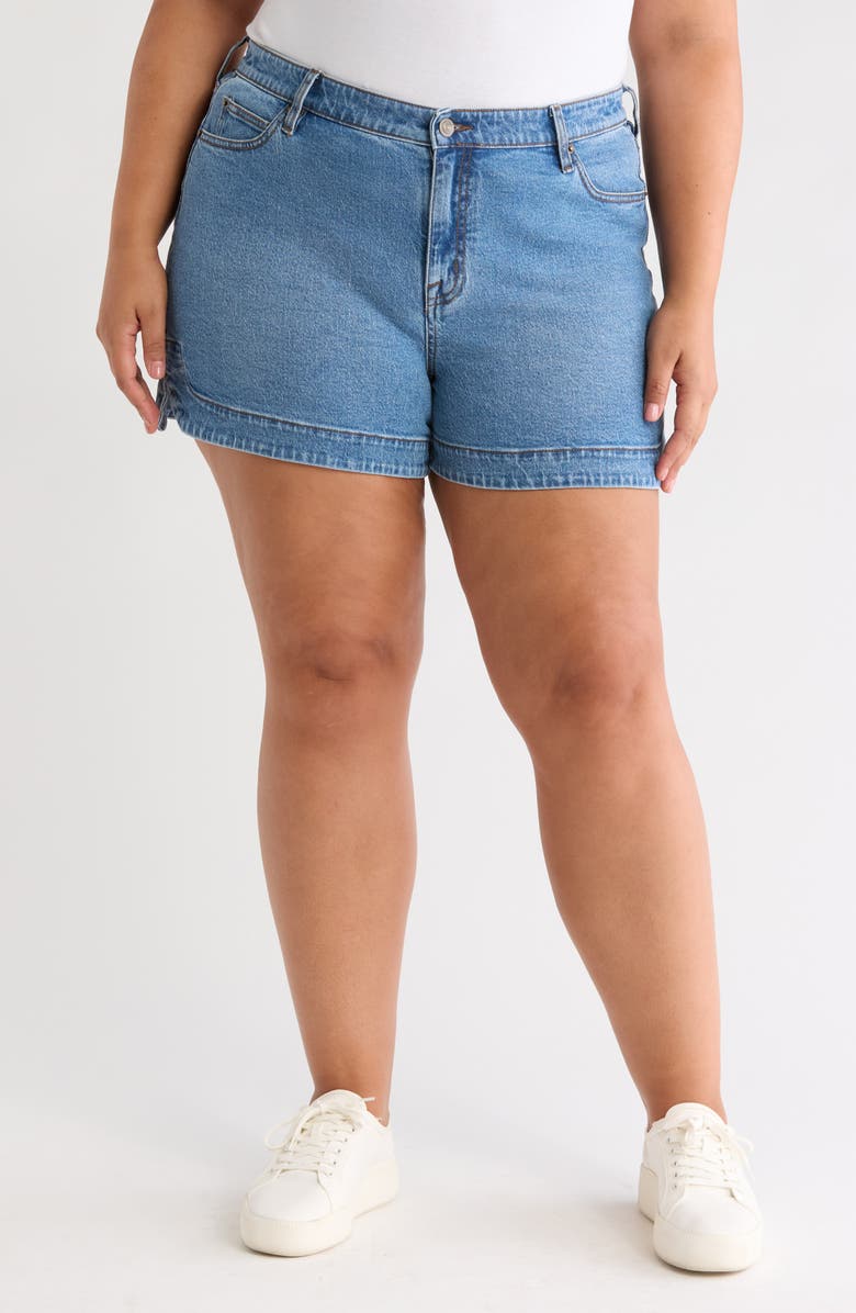 Joie Tatum Dolphin Denim Shorts, Main, color,