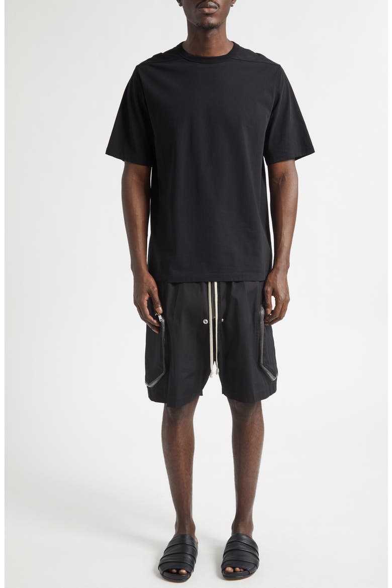 Brad Cotton T-Shirt, Alternate, color, BLACK