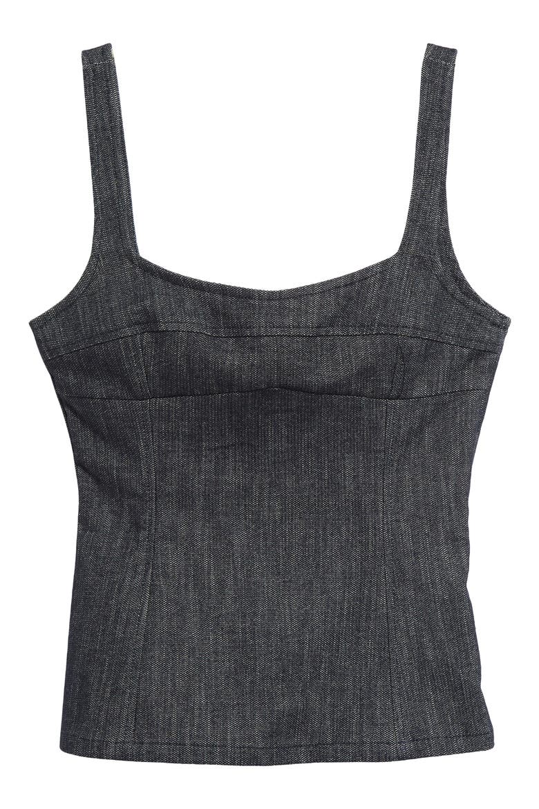 Bonaire Denim Top, Alternate, color, DENIM
