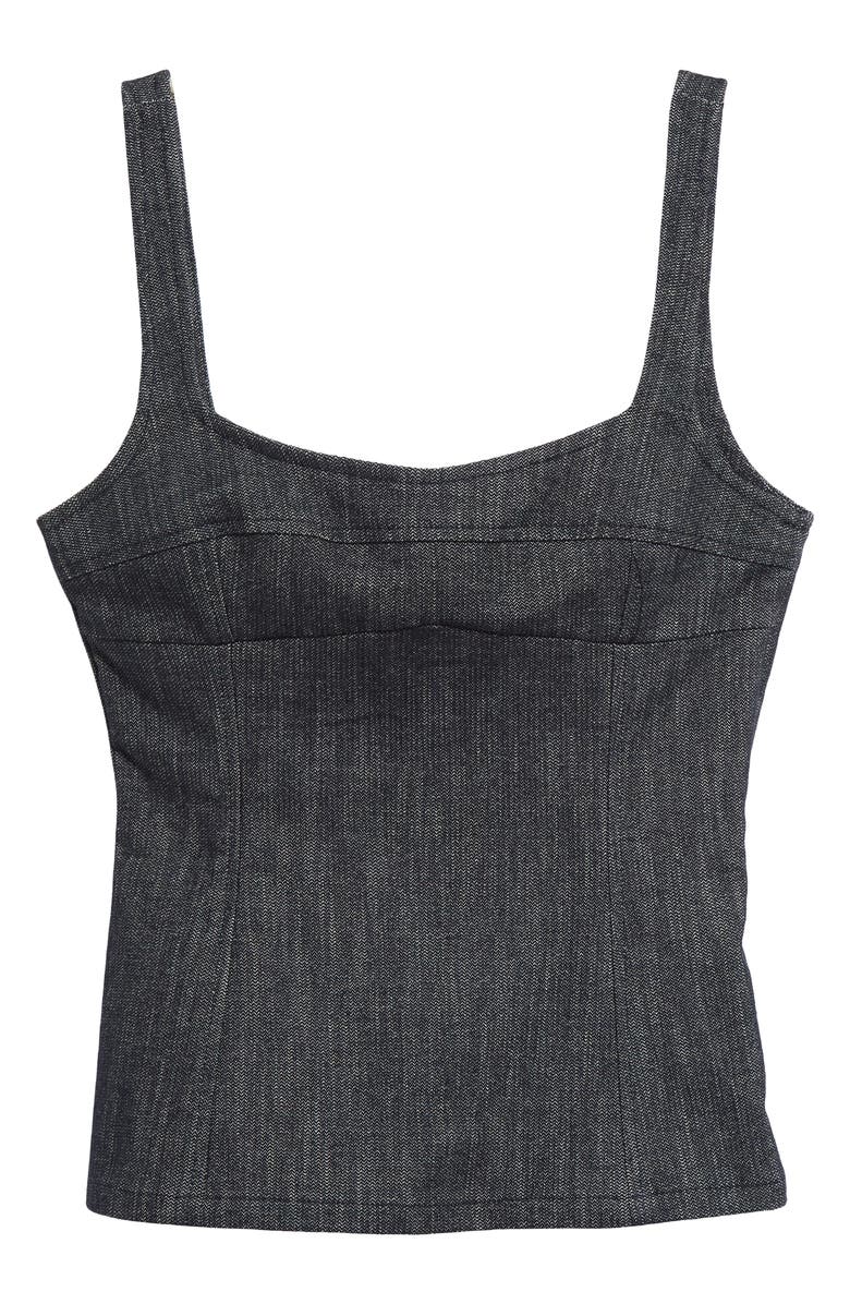 Paloma Wool Bonaire Denim Top, Alternate, color, 