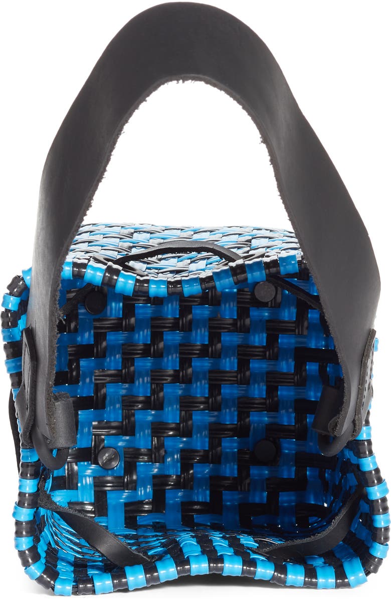 Truss Party Woven Bucket Bag, Alternate, color,