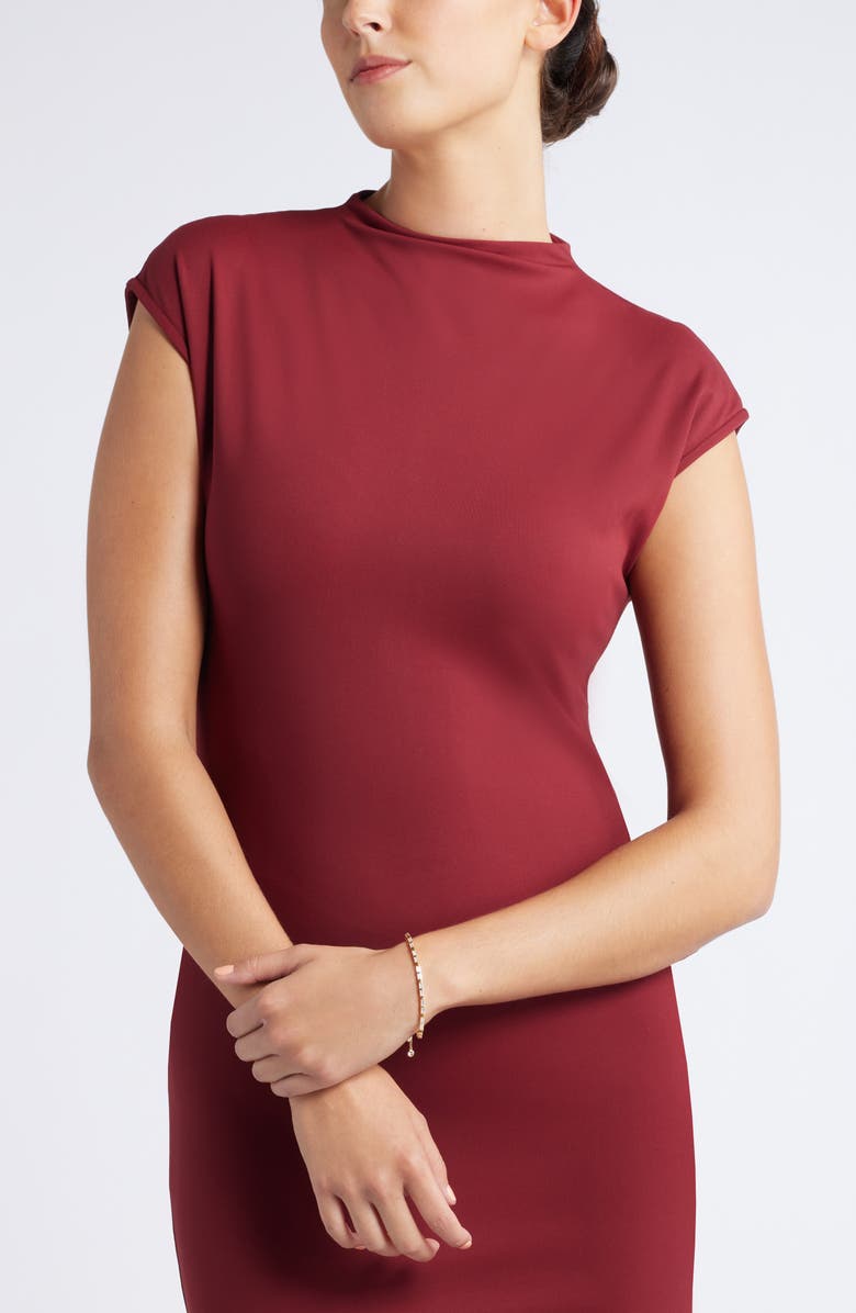 Nordstrom Cubic Zirconia Baguette Slider Bracelet, Alternate, color, 