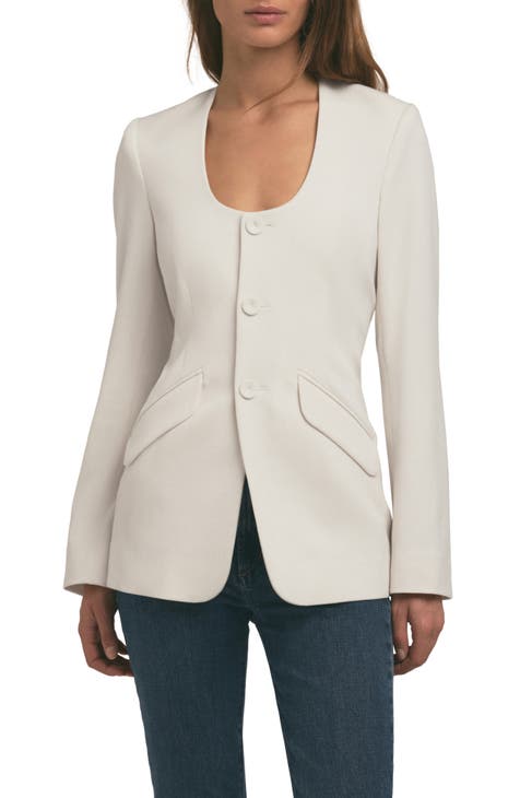 Cream jackets for dresses best sale