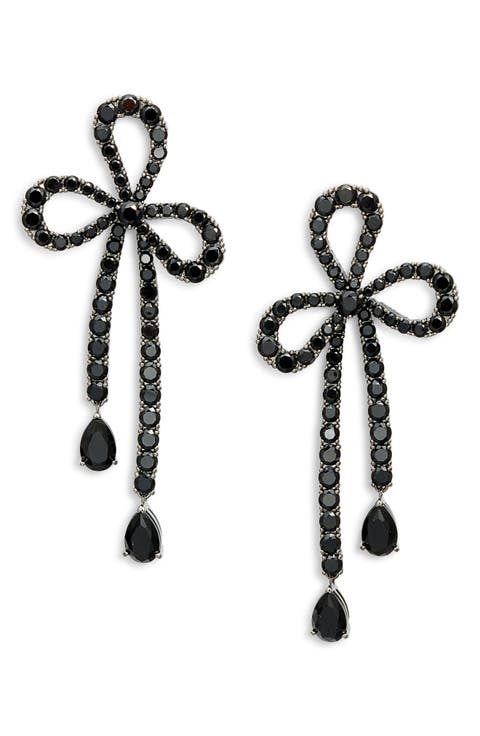Bow Drop Earrings