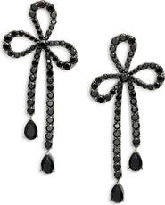 Nadri Bow Drop Earrings