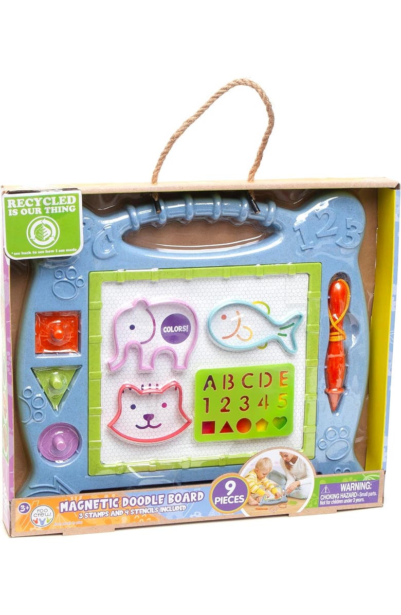 Roo Crew Magic Doodle Board 9 Pieces, Alternate, color, Multicolored