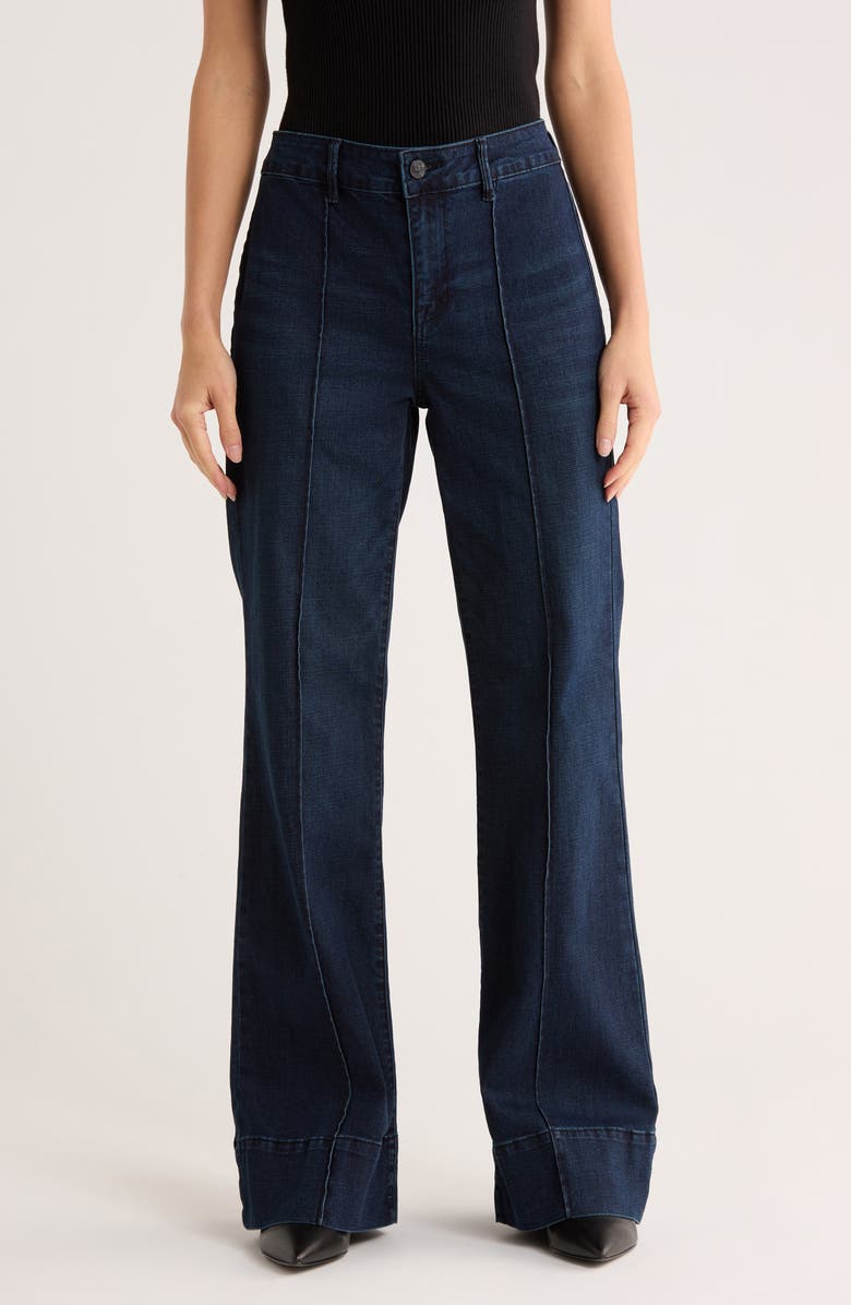Seven7 Pintuck Wide Leg Jeans, Main, color, Cruella