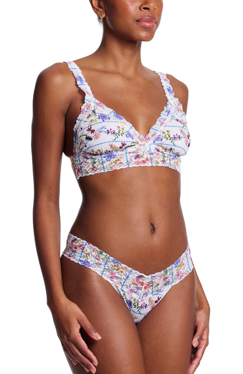 Hanky Panky Stretch Cotton Bralette, Alternate, color, 