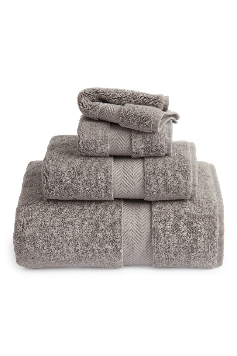 Hydrocotton Hand Towel, Alternate, color, GRAPHITE