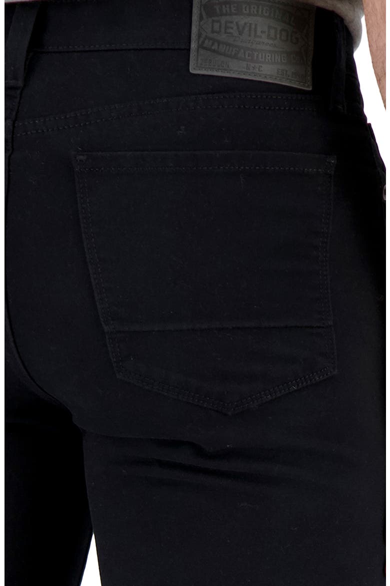 Athletic Fit Performance Jeans, Alternate, color, BLACK