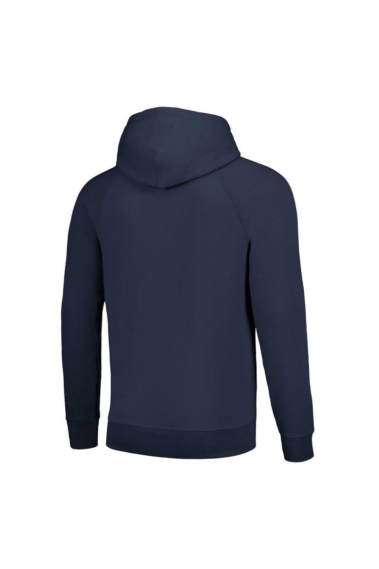 Unisex Homage Navy Dallas Cowboys Holiday Raglan Tri-Blend Pullover Sweatshirt, Alternate, color, Navy