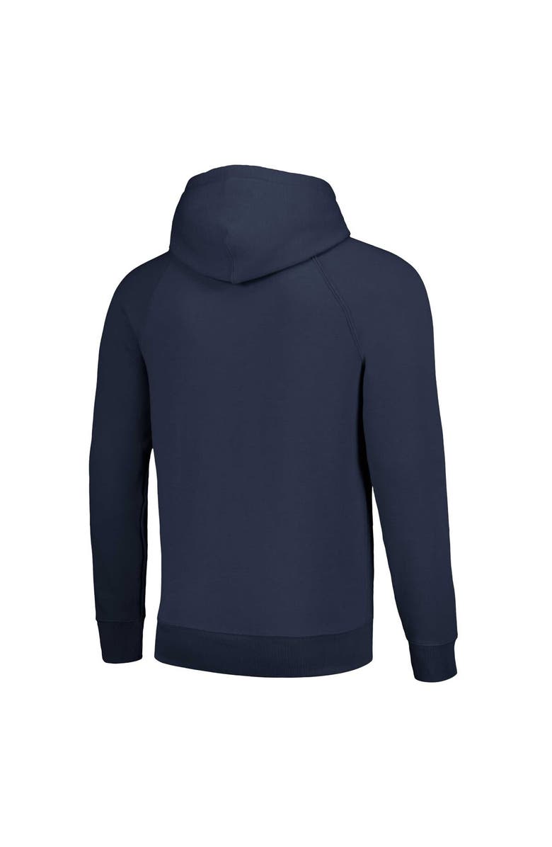 Homage Unisex Homage Navy Dallas Cowboys Holiday Raglan Tri-Blend Pullover Sweatshirt, Alternate, color, Navy