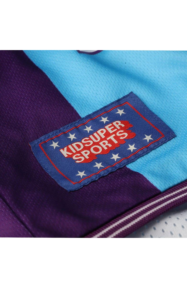 NBA X KIDSUPER Unisex NBA & KidSuper Studios by Fanatics Blue Sacramento Kings Hometown Shorts, Alternate, color, Blue