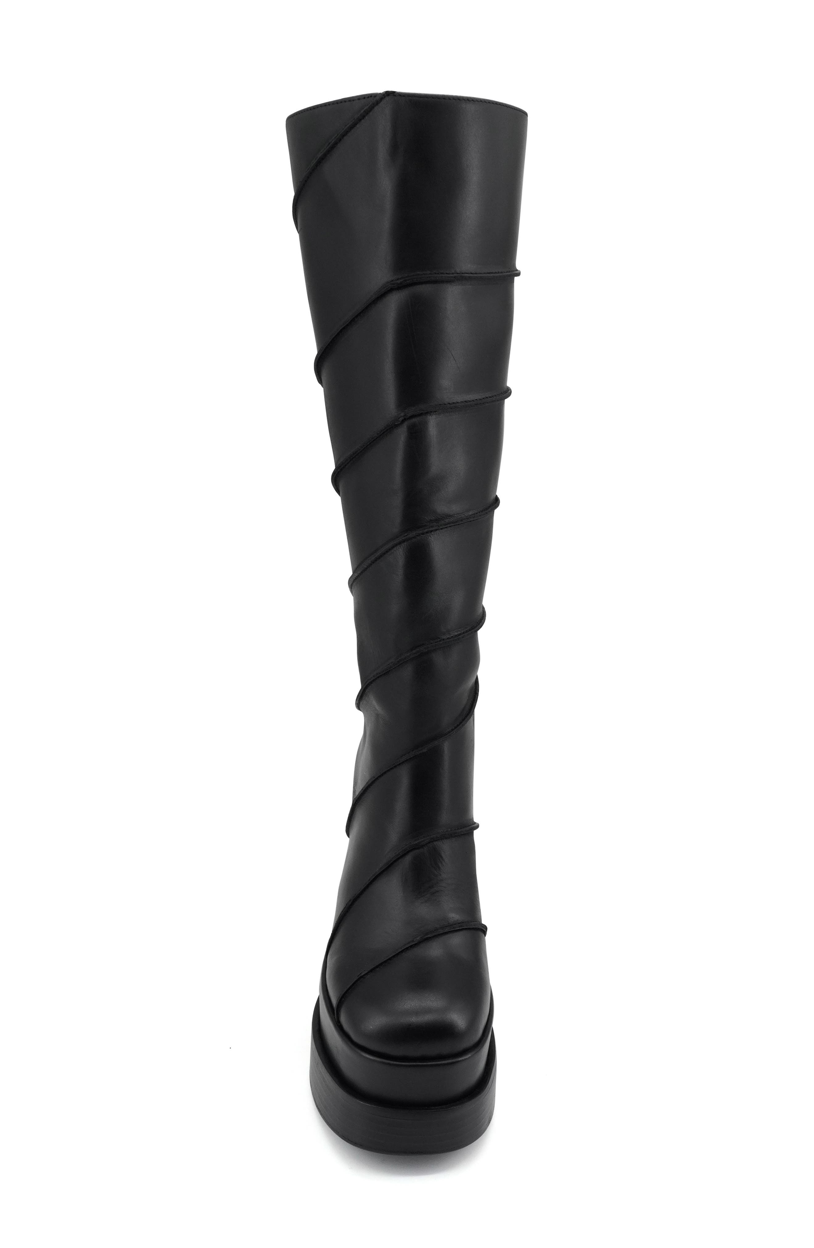 ZIGI Albania Platform Waterproof Boot, Alternate, color, Black Light