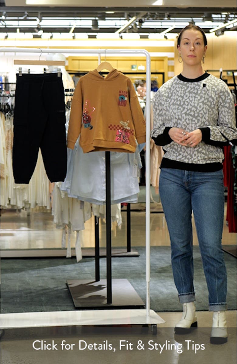 Kids' Graphic Hoodie & Cargo Joggers Set, sales video thumbnail