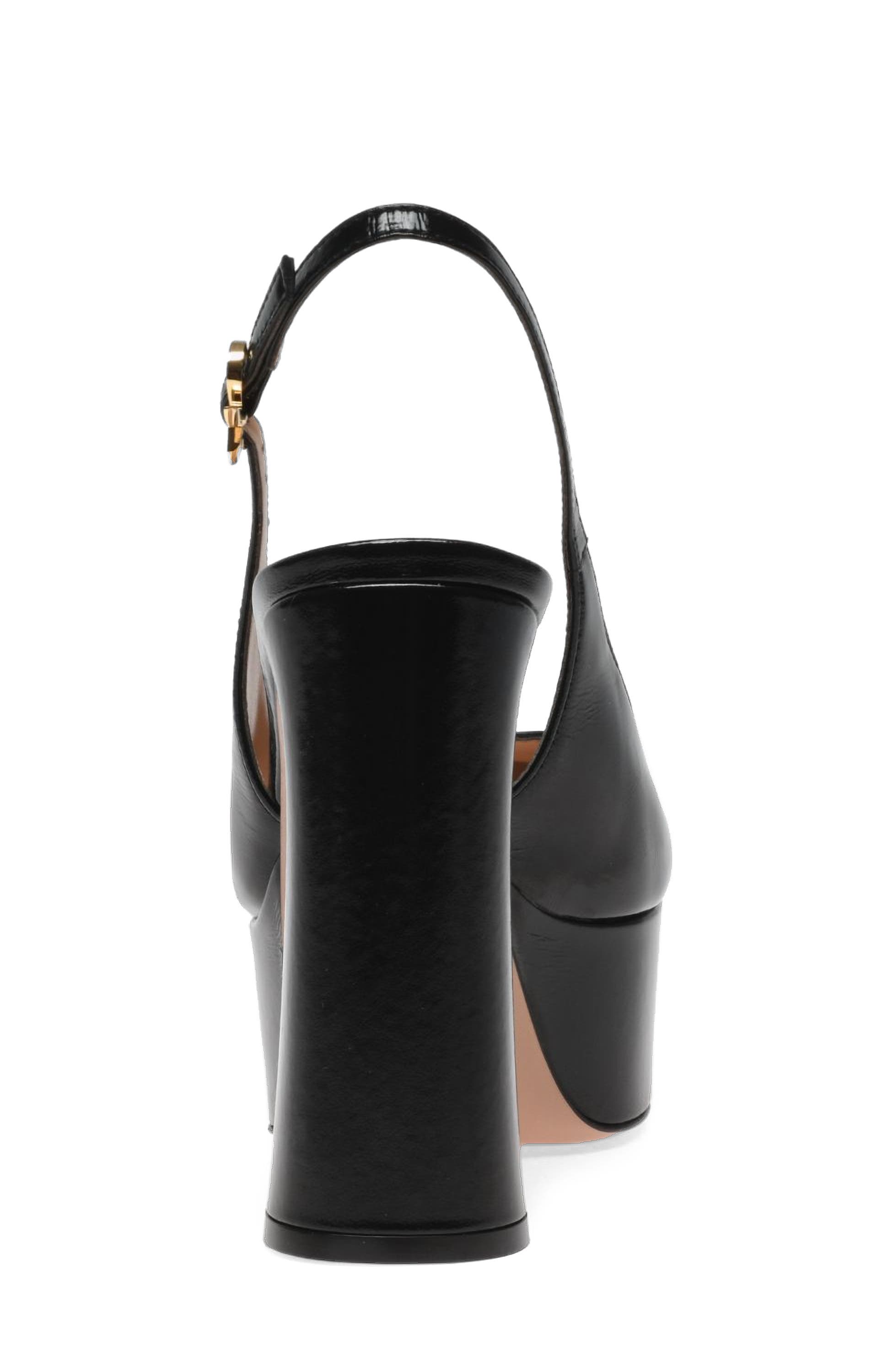 Bessie Pumps, Alternate, color, Black Nappa