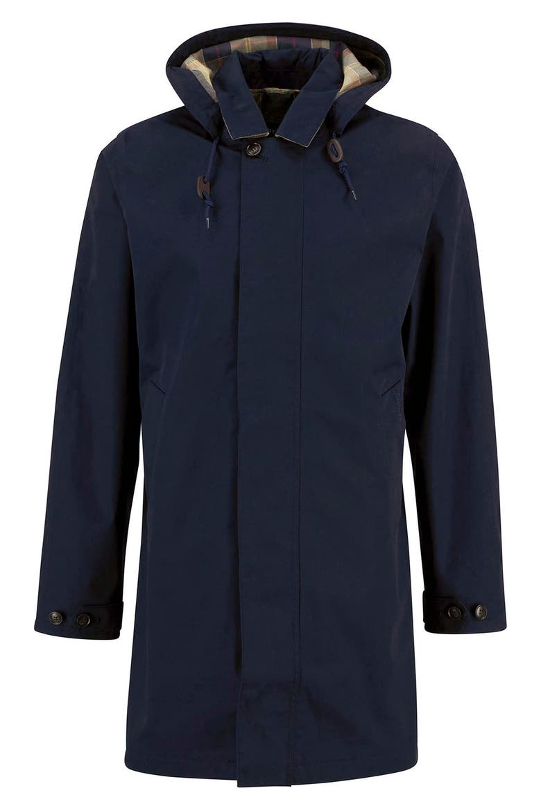 Lorig Waterproof Raincoat, Alternate, color, NAVY