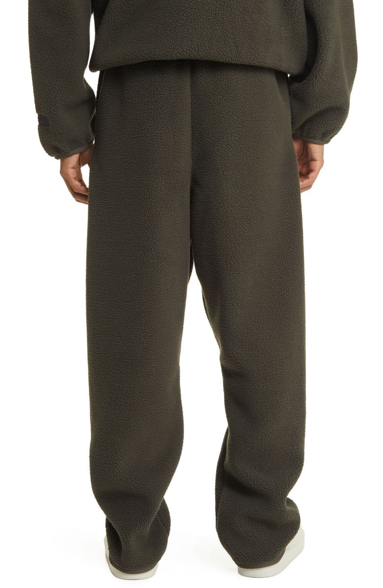 Fear of God Essentials Polar Fleece Drawstring Waist Pants, Alternate, color, 