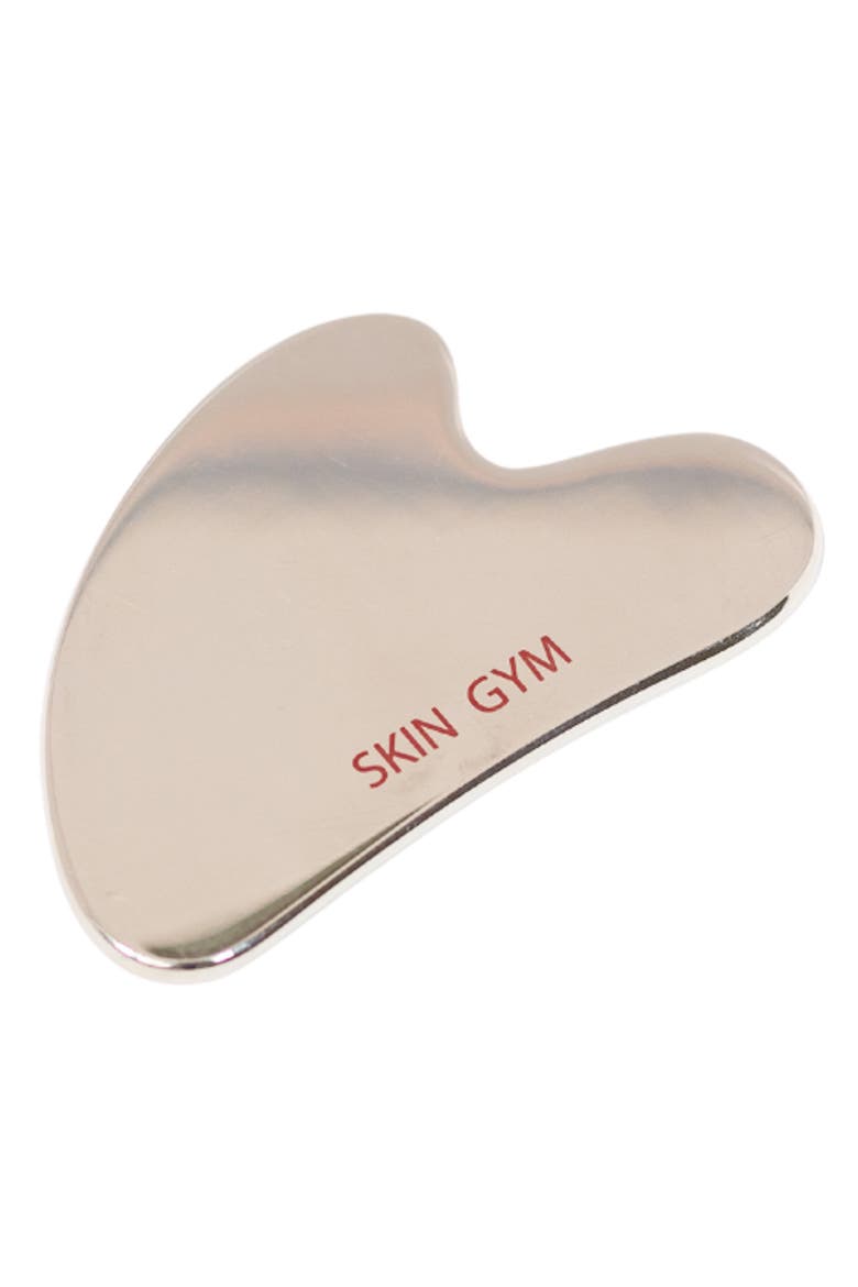 Cryo Stainless Steel Sculpty Heart Gua Sha Tool, Main, color, NO COLOR